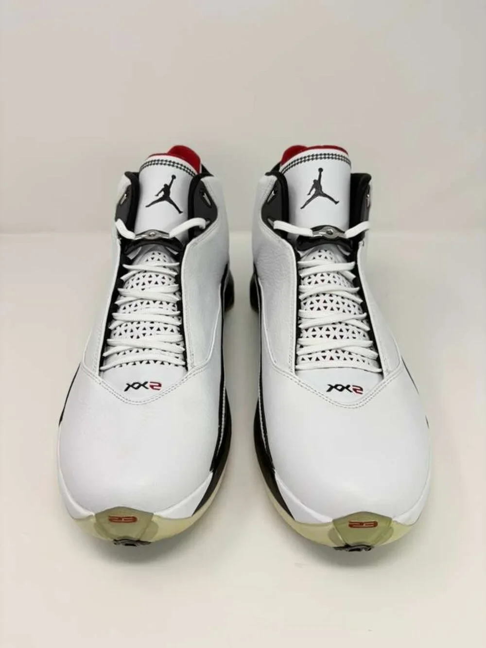 Nike Air Jordan XX2 22 White Varsity Red Black Size 14
